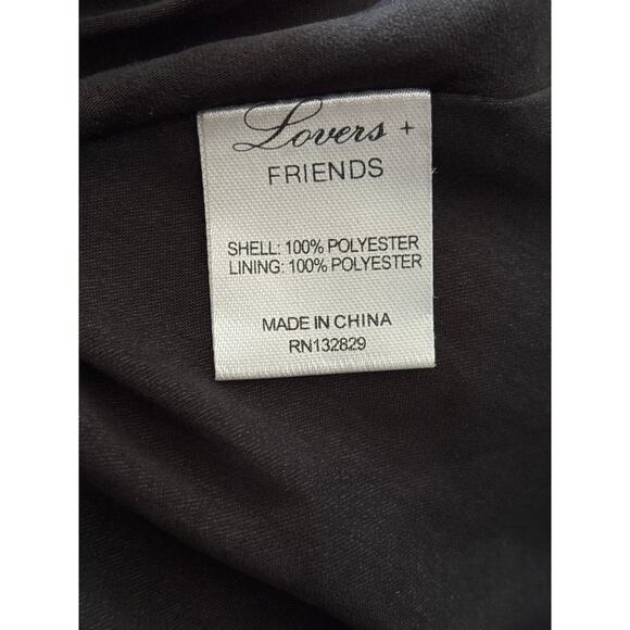 Lovers + Friends Dark Romantic Mini Dress Size XS Whimsigoth Fairy Grunge - Picture 10 of 11